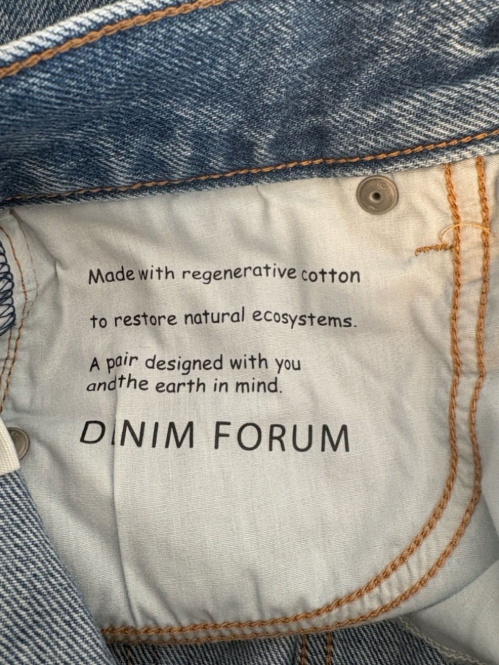 Denim Forum THE '90S MID-RISE CARGO MINI SKIRT , sz: 25 - Picture 13 of 13
